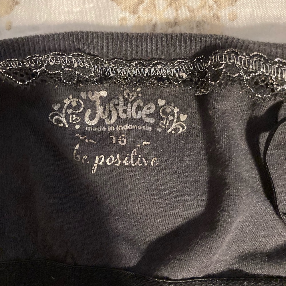 Black justice tank top!